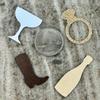 100PCS Cowgirls and Cocktails Confetti,Bachelorette Table Decoration,Last Rodeo Table Scatter for Bridal Shower Engagement Wedding Supplies