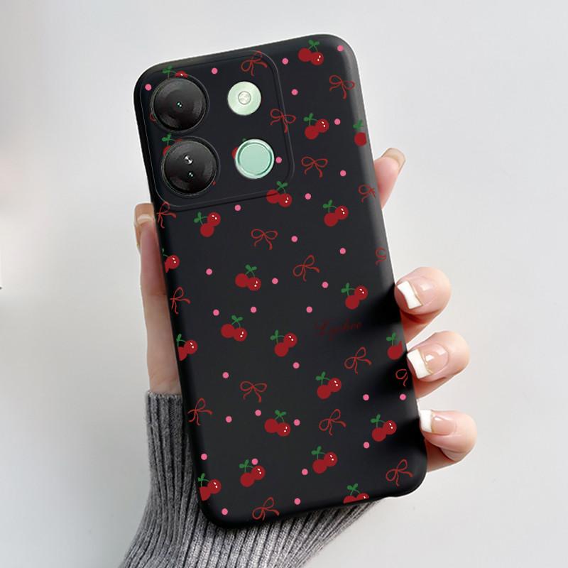 Милый Чехол Для Infinix Smart 7 HD / Smart 7 Plus Fundas Coque Печатный Корпус Защитная Крышка Мягкий Силикон Мультяшный Чехол для Телефона