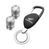 High-quality motorcycle Keychain&Wheel Tire Valve Caps For Honda CRF CB CR XR CRM CBR 125 250 300 350 400 500 600 akq256
