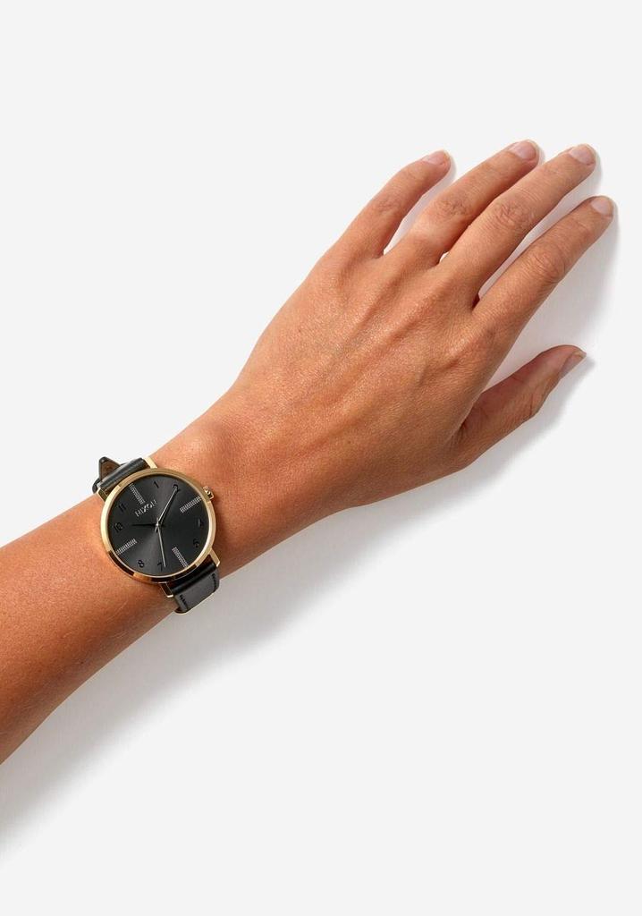 Nixon Аналоговые кварцевые часы с кожаным ремешком A1091-2879-00 Женские