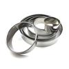 6Pcs/Set DIY Cake Ring Mold Stainless Steel Cookie Mousse Cuttur New Cake Gum Paste Mould