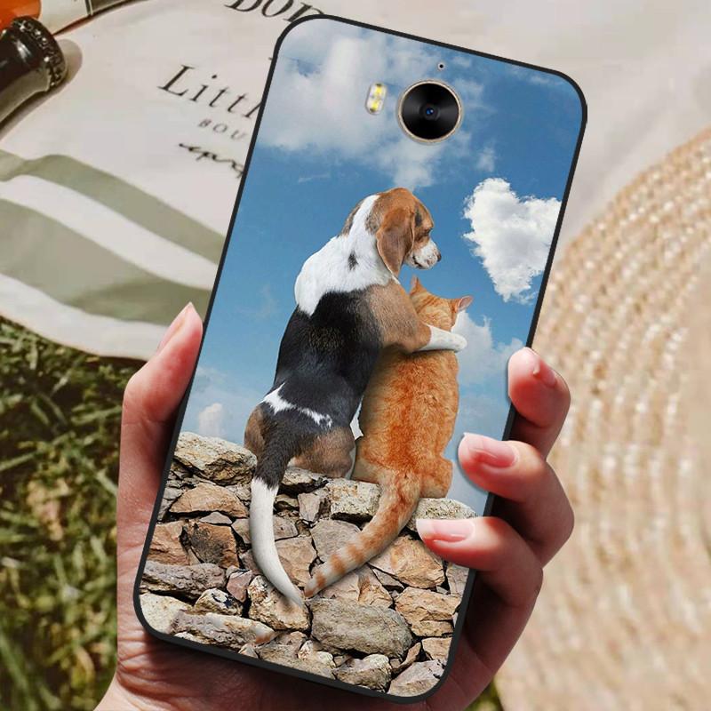 Чехол для Huawei Y5 2017 / Y6 2017 Мягкий силиконовый чехол для телефона Для Huawei Y5 2017 Задняя крышка Для Huawei Y6 2017 mya-l22 mya-u29 Чехол