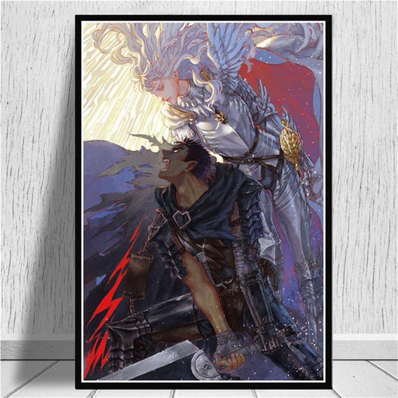 Maniac Japanese Anime Poster Retro Cartoon Canvas Painting and Printing Retro Art Wall Decoration Home Decoration