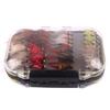 64pcs Fly Fishing Flies Fly Fish Lure Kit Fly Fishing Gear Biomimetic Insect Lures with Fly Box