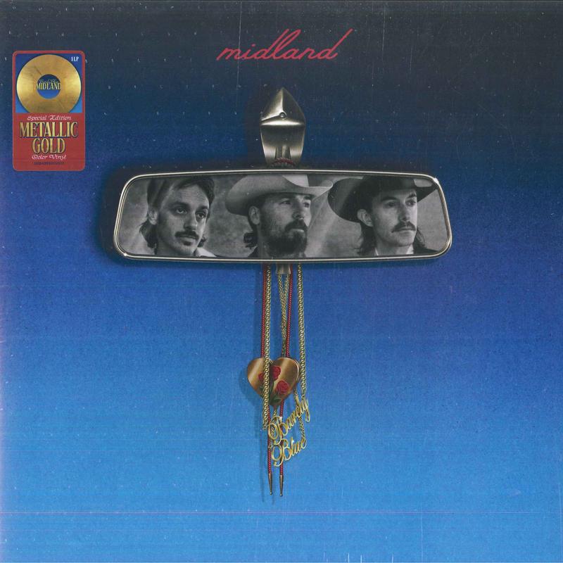 LP Record MIDLAND Barely Blue Metalic Gold Vinyl 00843930112517 BIG MACHINE 2024 US CountryFolk
