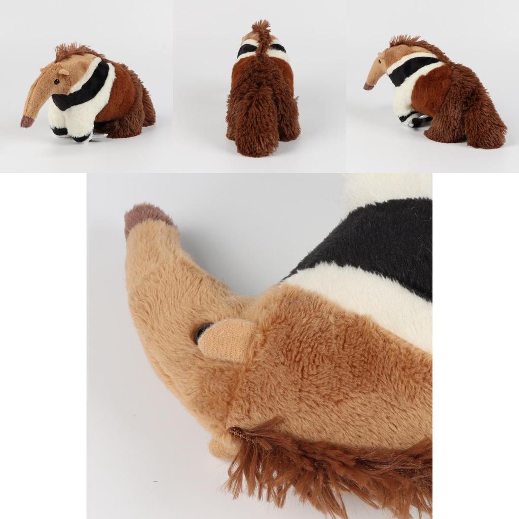 New Arrival Adorable Anteater Plush Toy Realistic Design Perfect Gift