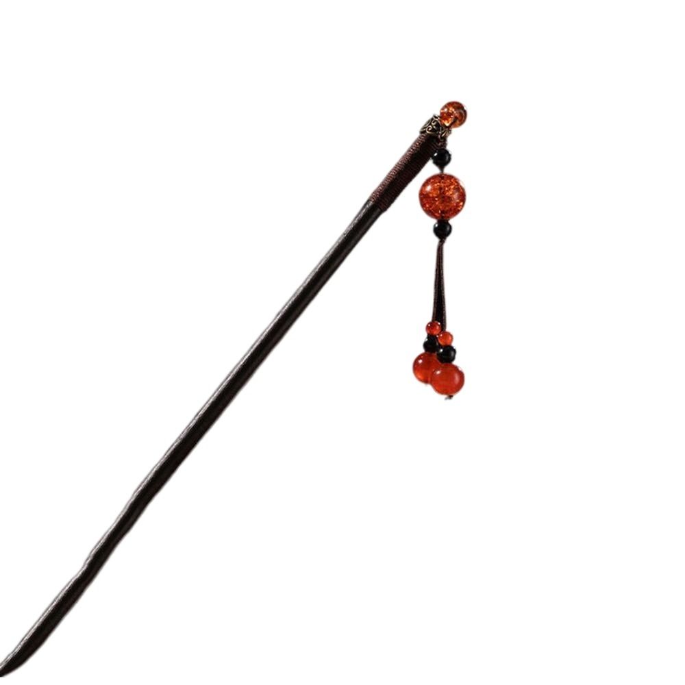 Disk Hair For Ladies Hair Accessories Flower Hair Sticks Wooden Hair Fork Chinese Style Hairpin