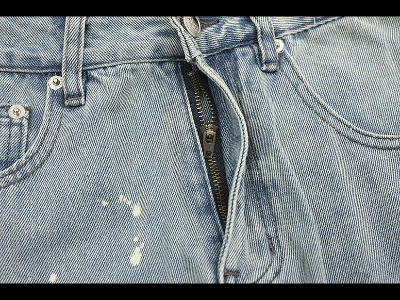 Джинсы American High Street Patchwork Destroyed Gradient