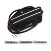 FLEOR Alnico 5 Tele звукосниматель Hot Rail Humbucker для бриджа, подходит для Fender Tele, детали гитары, 6-7K