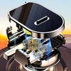 Мини-держатель на присоске 360° для автомобиля с дополнительной присоской – Регулируемый держатель для iPhone 14-17, Ультракомпактная подставка на приборную панель