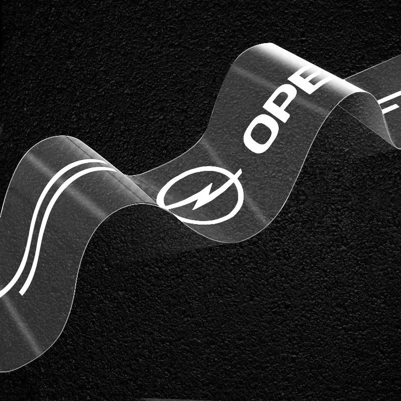 AAAEP1 Car threshold anti-scratch protective film For Opel insignia Astra H G J Antara vectra Vivaro corsa c d zafira b Car Styling