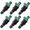 6 шт. 0280150415 Топливные форсунки Для BMW E36 E34 E39 320i 323i 525i M52 B20 B25 3.0л 2.5л Новые