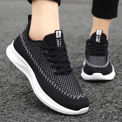Туфли женские летние универсальные повседневные одинарные туфли полые дышащие женские туфли кроссовки на мягкой подошве спортивная обувь