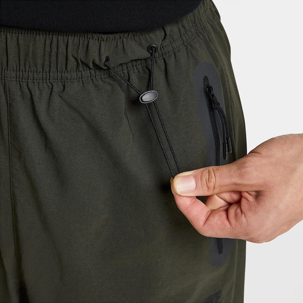 Nike Технологичные однотонные удобные модные универсальные вязаные спортивные брюки мужские низ Redwood Black HM7159356