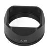 Aluminum Alloy Square Lens Hood Camera Lens Shade for X100VI X100V Camera External Filter Compatibility Black