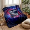 New York Rangers Flannel Fleece Blanket Cozy Warm Throw Blanket For Couch Bed Travel All Season Use