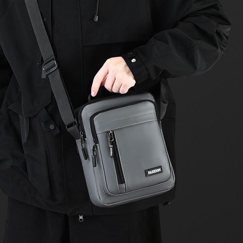 Мужская легкая сумка-мессенджер из оксфорда - Модная повседневная наплечная сумка с элегантным дизайном