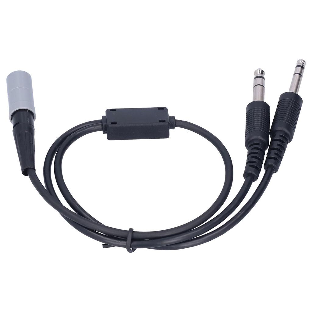 Aviation Headset Adapter Portable High Density Sponge Durable Helicopter Headset Adapter