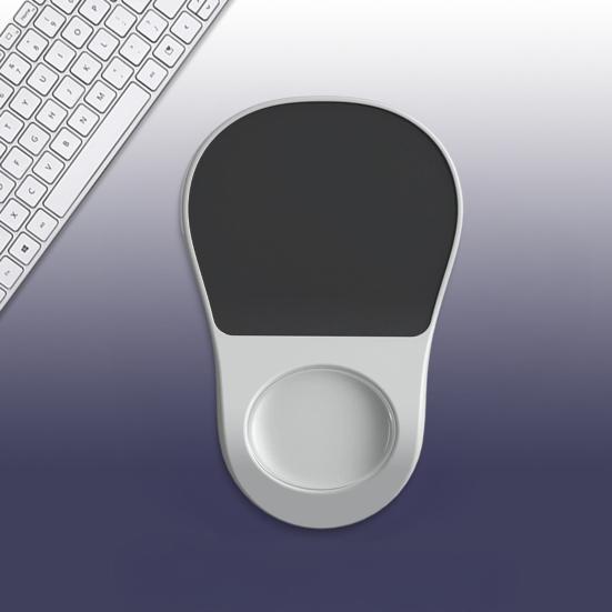 Коврик для мыши с подставкой для запястья, эргономичный, противоскользящий, для снятия боли в запястье, коврик для мыши для ноутбука и компьютера с подушкой для поддержки запястья, аксессуар для ПК