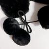 Cute Panda Bomber Hats Trend Ins Design Plush Ear Protection Aviator Hat Autumn Winter Street Velvet Lovely Warm Hat