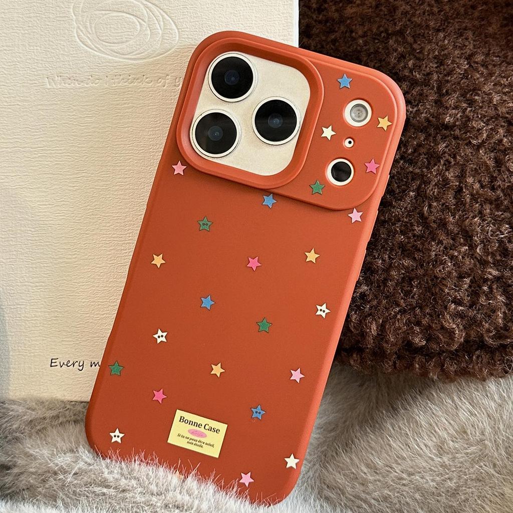 Цветной чехол для телефона со звездами для iPhone 16, iPhone 17 и iPhone 17 Pro Max