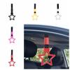 Star Shape Star Car Handrail Belt Warning Star Rear Bumper Warning Ring  Universal