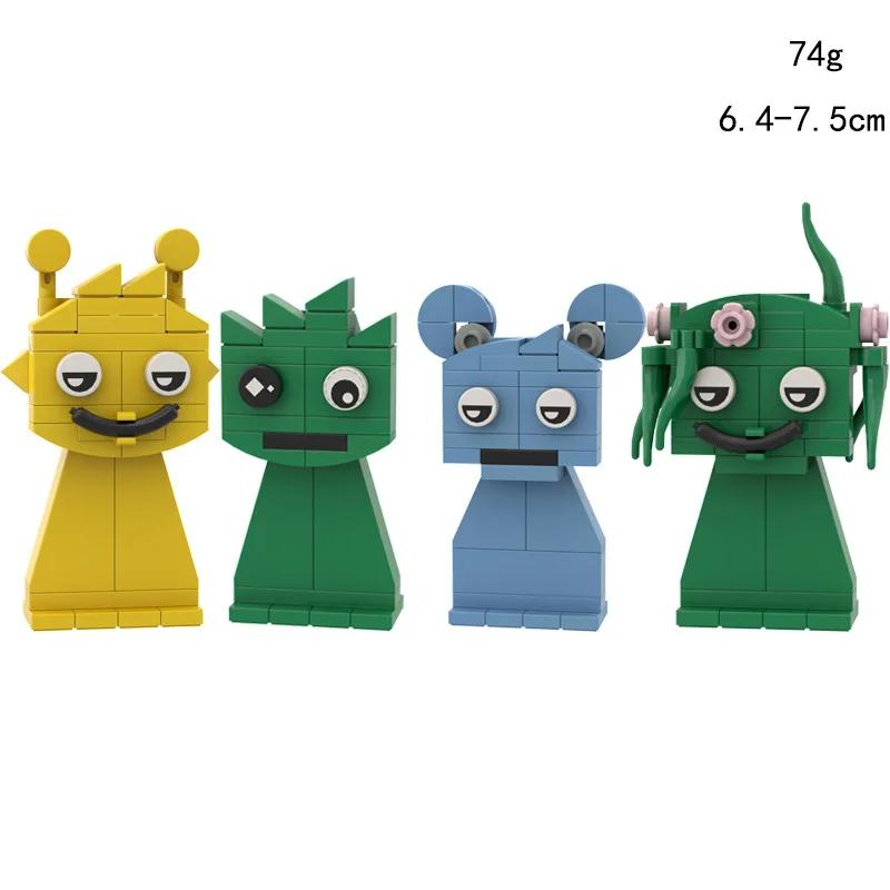 Sprunki Toy Bricks Game Incredibox Sprunki Elf Building Blocks Dark Horror Mode Action Figures Assembled Bricks Christmas Gift