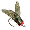 Artificial Fly Fishing Lure with Multi-hook Realistic Looking Compact Design Portable 3D Bionic Fly Fishing Bait