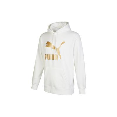 Puma Толстовка с длинным рукавом с логотипом Мужские топы Белый 537678-02