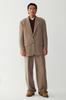 MAN ON THE BOON [Man On The Boon] Soft Wool Oversized Suit Pants_Beige 4715352011