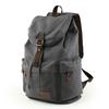 Man Leather Casual Usb Interface Backpack Bag Hole Mens School Travel Rucksack Laptop Backpack
