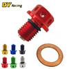 M12xP1.5 болт сливной пробки для Honda CRF XR Z 50 CR 80 125 250 480 500 125R 250R XR 100 250 350 500 650L 74-2013