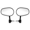 2Pcs Motorcycle Rearview Mirrors Universal Rear View 7 8in 22mm Handlebar CNC Aluminium Alloy
