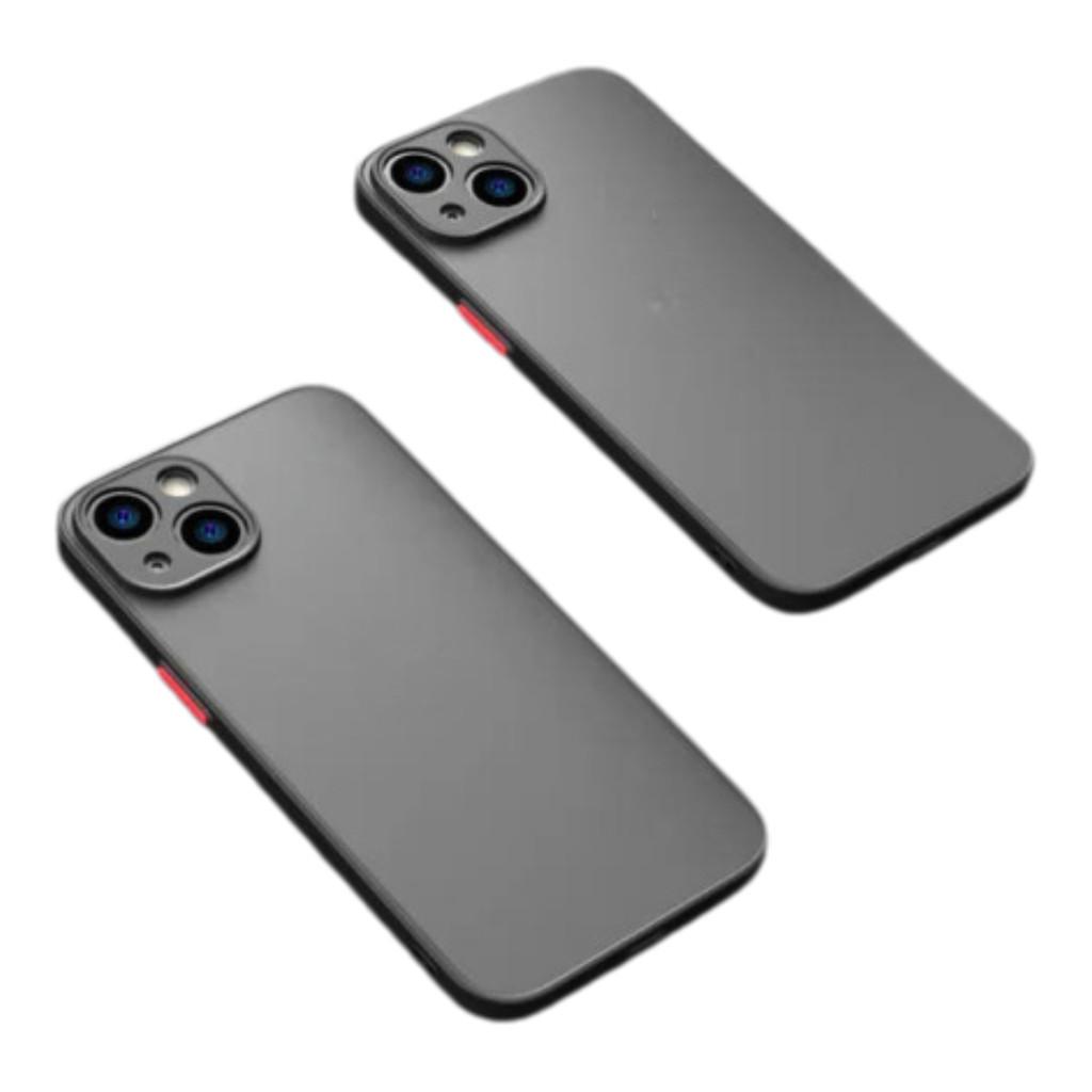 Стильный матовый ПК чехол для телефона для iPhone 13 Mini 12 Pro Max Ударопрочный Защита от царапин