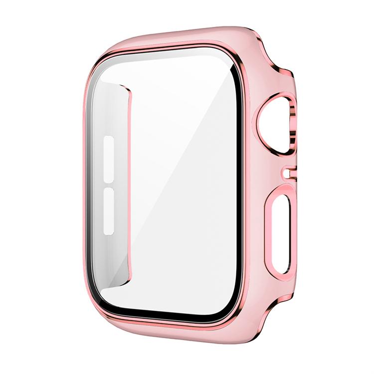 Чехол для Apple Watch 45мм 41мм 44мм 40мм 42мм аксессуары Защитное стекло для экрана iWatch series 9 7 8 5 6 SE 3 4