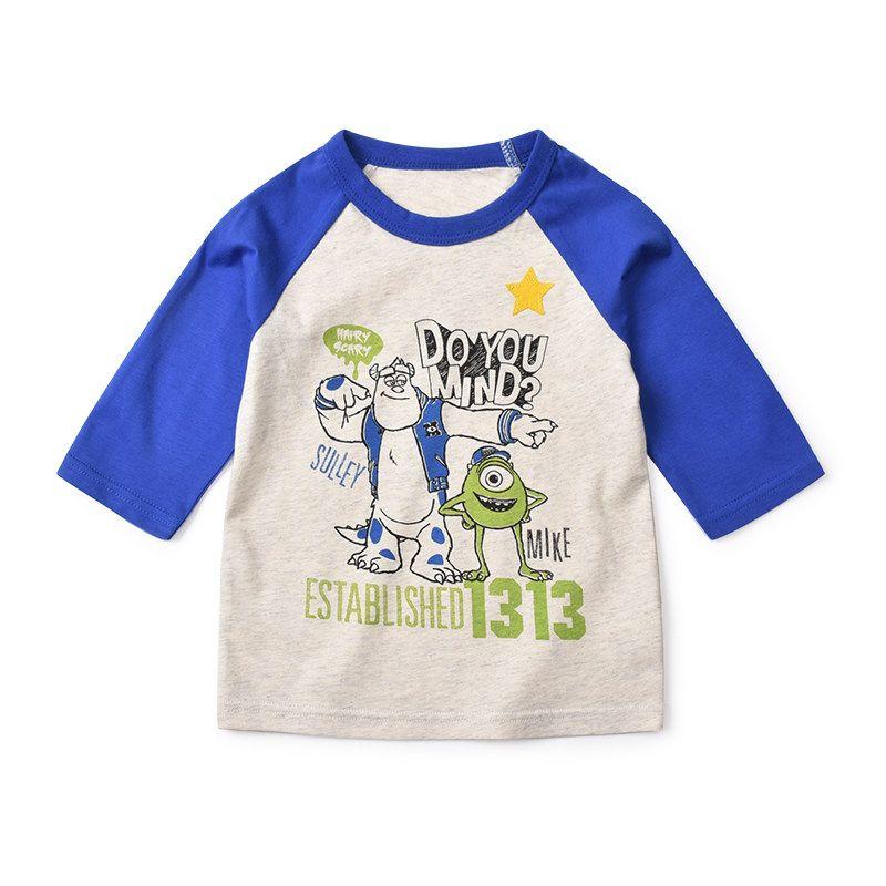 Children's Clothing Japanese Size 140-Sleeve Cartoon T-shirt