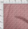 oneOone Cotton Flex Dusty Pink Fabric Toile Craft Projects Decor Fabric Printed By The Yard 40 Inch