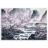 Canvas Print Japanese Landscape Watercolour