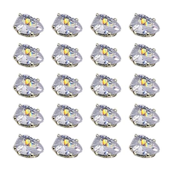 20 шт. украшения для ногтей неправильной формы, сверкающие, неокисляющиеся, нержавеющие, цинковые, блестящие, украшения для дизайна ногтей, маникюр, сделай сам