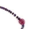 Les Trésors De Lily [J9160] - Designer Bracelet 'Sissi' Pink Purple