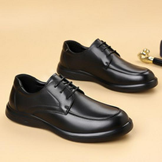 Мужские повседневные низкие кожаные кроссовки 2025 - Мягкая подошва, Модная коровья кожа, Универсальный белый дизайн