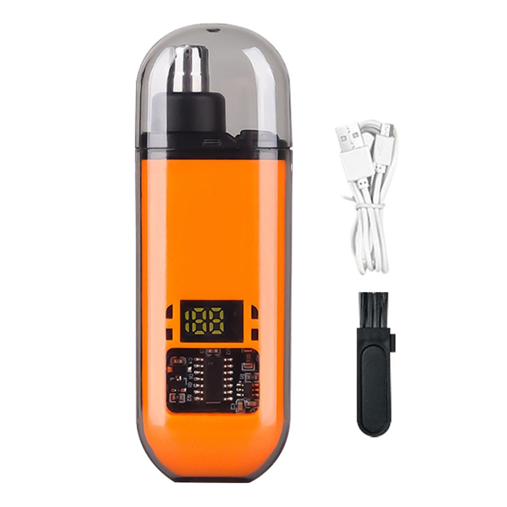 Электрический триммер-клиппер для носа 2 в 1, перезаряжаемый, многокинетический, для бритья, унисекс, автоматический, моющийся, приборы для личной гигиены