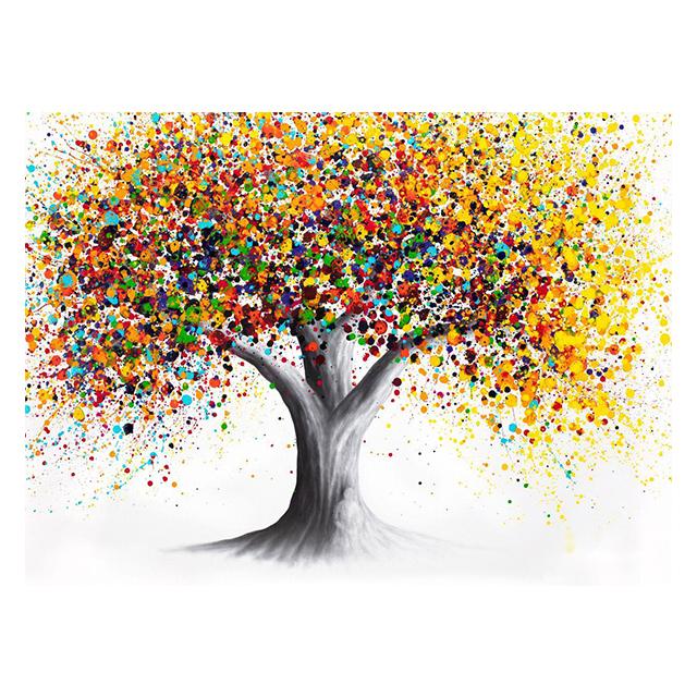Abstract Graffiti Artist's Work Colorful Trees Prints Poster Canvas Painting Modern Wall Pictures Living Room Bedroom Home Decor