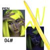 Colorful UV Waterproof Luminous Eyeliner Gel Pen Fluorescent Eyeliner Pen Halloween Christmas Party Stage Face Color Paint Pen