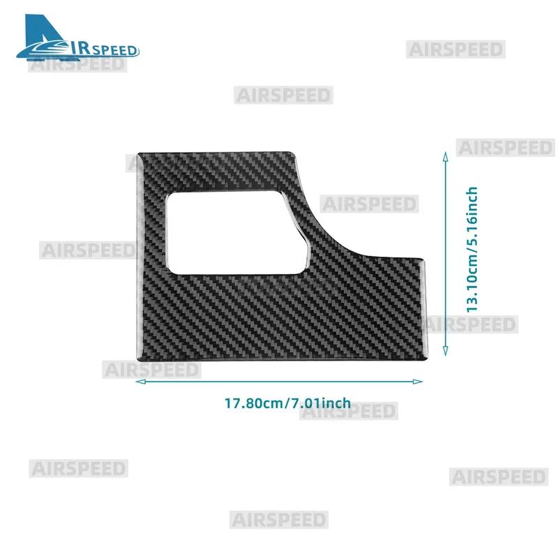 LHD RHD Real Soft Carbon Fiber Sticker Car Fuse Box Interior Trim For Seat Ibiza 6F 2018 2024 2025
