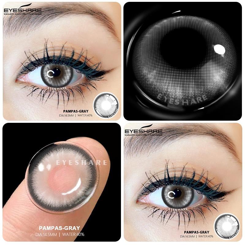 1 Pair Halloween Contact Lenses for Eyes Cosplay Lenses Anime Lenses Anime Accessories Lenses Black Lenses White Lenses