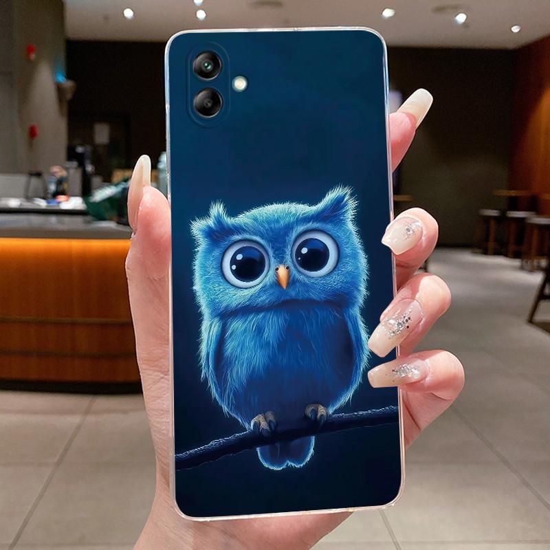 Чехол для Samsung A05 A04 A04E A03 Задняя крышка для Samsung Galaxy A05 Прозрачный Роскошный Дракон Милый Крутой Чехол для Телефона Мальчиков Девочек