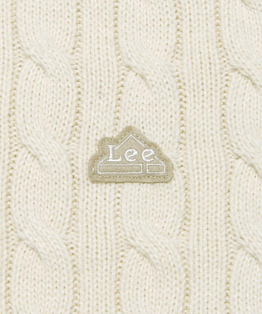 LEE Cable Round Knit Ivory