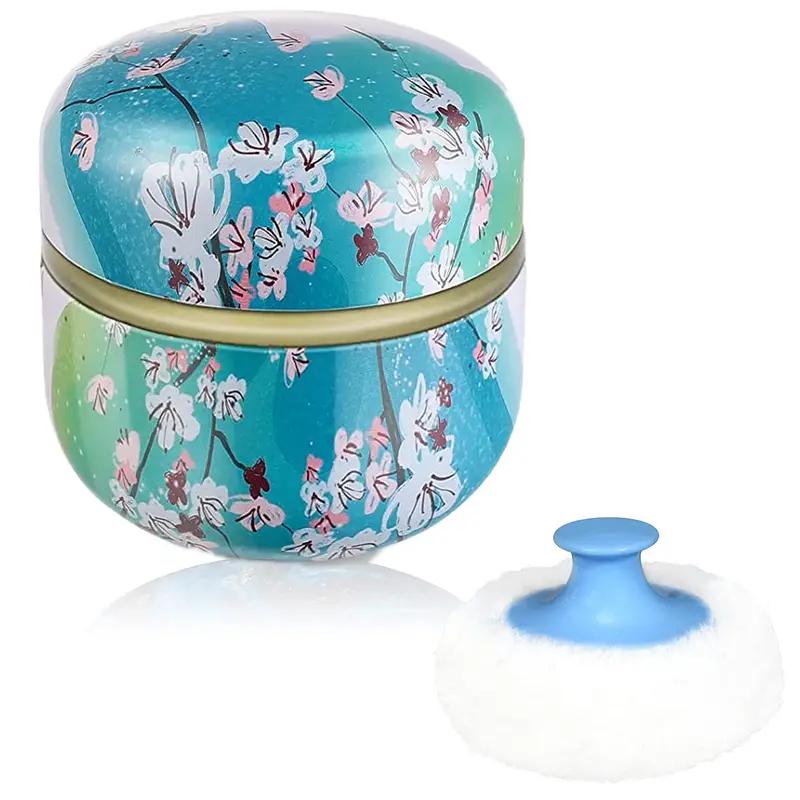 Portable Baby Powder Puff and Container: Travel Essential for Dusting Powder (Blenders & Sponges, Beauty & Personal Care)