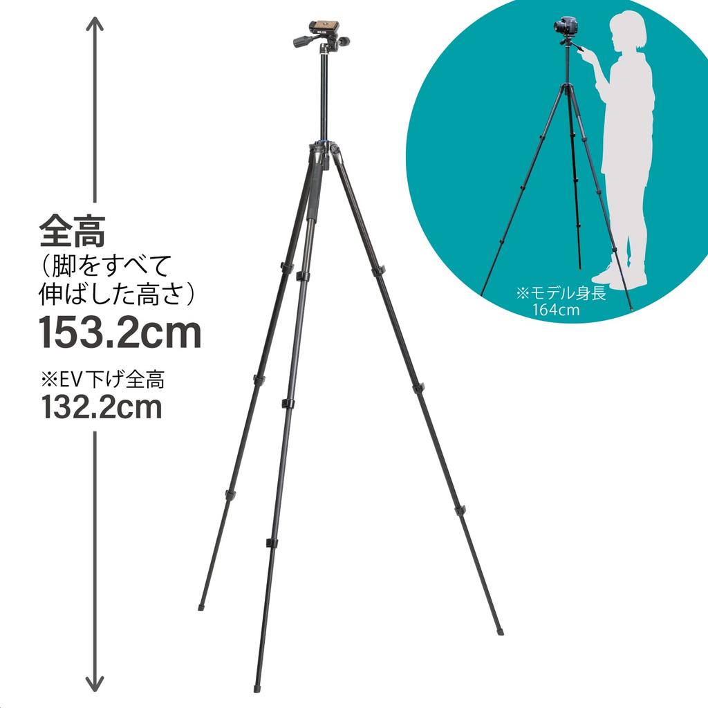 Штатив SLIK Sprint Digital Black Hammer Quick Shoe 107140, 4-секционный, с рычажными замками, 3D-головка, Тон, Крепление,